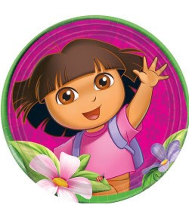 Party City Dora Explorer - Lunch Plt