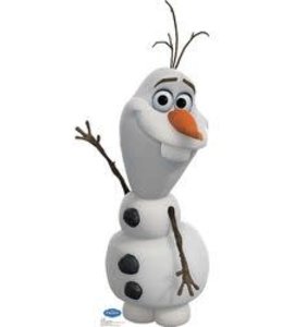 Party City Cardboard Cutout Life Size Frozen - Olaf