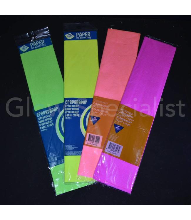 Haza Papier Crepe Paper - Neon