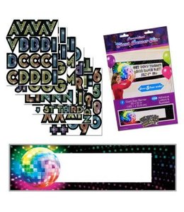 Amscan Inc. Disco Fever Giant Banner Personalize Kit
