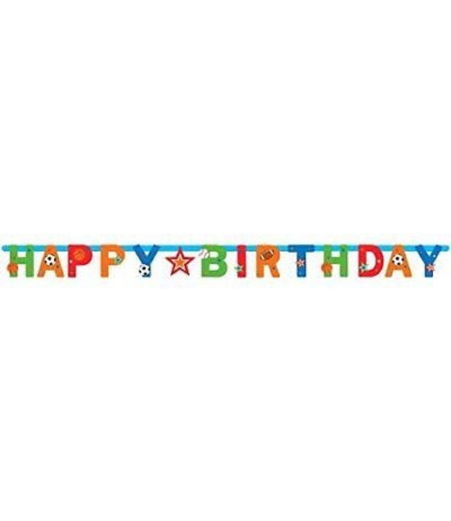 Amscan Inc. Banner - Sports Party Letter