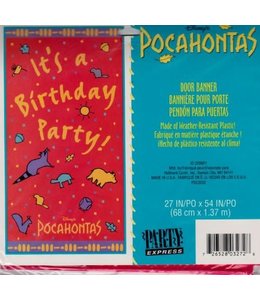 Party Express Door Banner - Poca