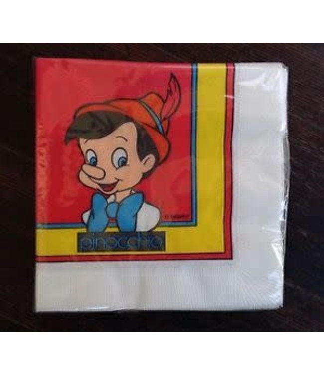 Contempo Beverage Napkins - Pinocchio