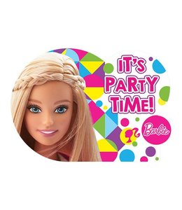 Party City Invitation Cards - Barbie Sparkle