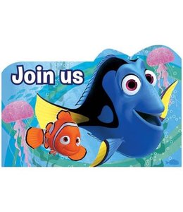 Party City Invitation Cards - Finding Dory