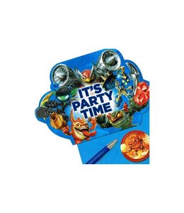 Party City Skylanders - Invitations