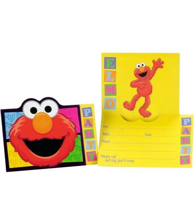 Party City Invitation Cards - Sesame Street