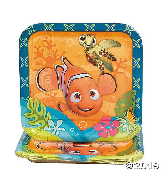 Party Express Nemo Coral Reef - Dessert Plates