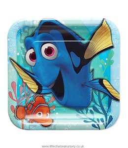 Party City Finding Dory-Lunch Plates