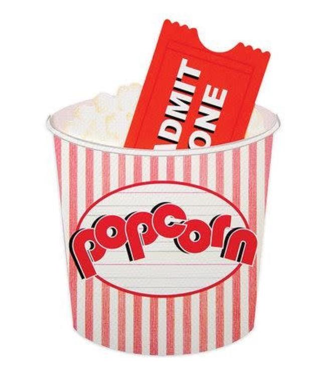 Meri Meri Invitation Cards - Popcorn 8/Box