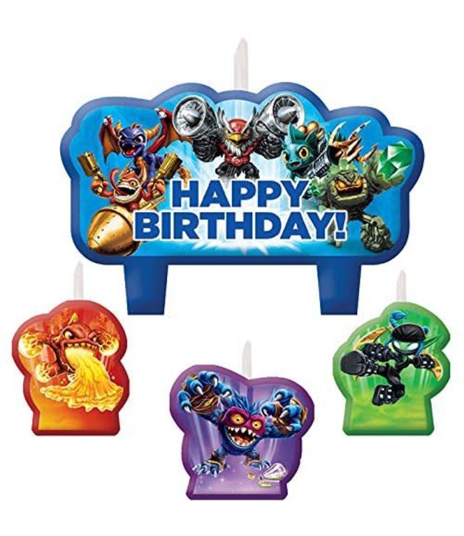 Party City Skylanders - Birthday Candles