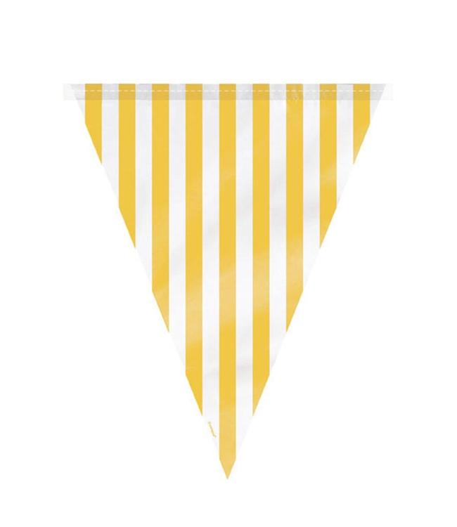 Unique Flag Banner (12ft) - Stripe Yellow