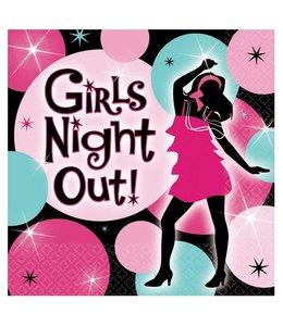 Amscan Inc. Girls Night Out-7 Inch Square Plates 8/pk