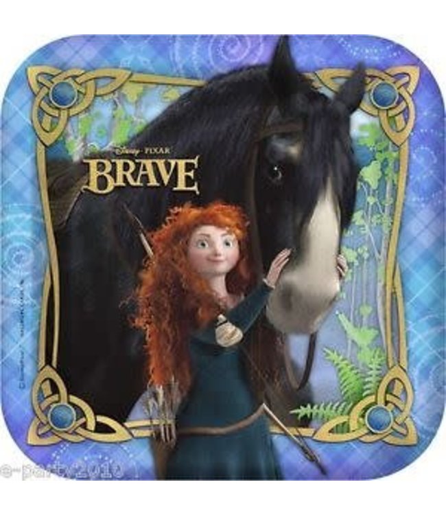 Party Express Brave-Dessert Plate