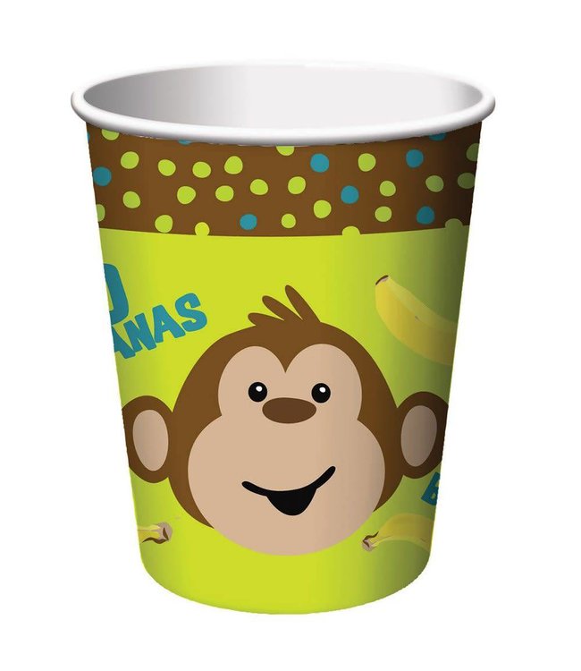 Creative Converting Monkeyin Arnd - Cups
