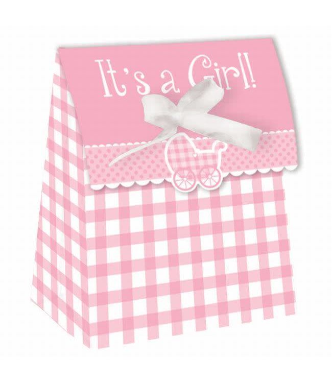 Creative Converting Gingham Girl - Favor Bags