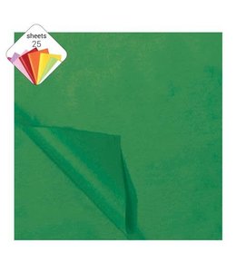 Haza Papier Tissue Paper 25 Pcs -  Xmass Green