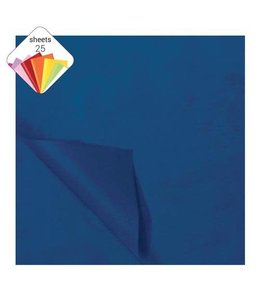 Haza Papier Tissue Paper 25 Pcs -  Navy Blue