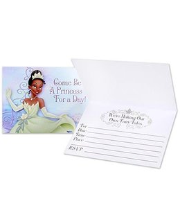 Party Express Invitation Cards - Princess & The Frog