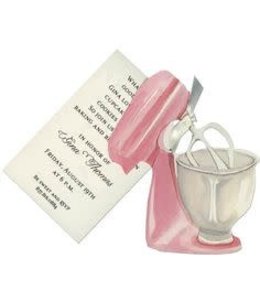 Stevie Streck Designs Invitation Cards (Box) - Pink Mixer