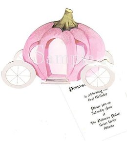Stevie Streck Designs Invitation Cards (Box) - Princess Carriage