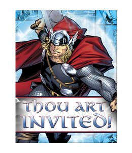 Party Express Invitation Cards - Thor/You are invited