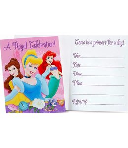 Party Express Invitation Cards - Disney Princess Dream