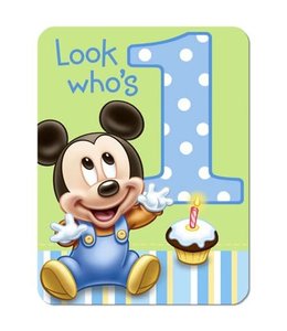Party Express Mickey 1St - Invt