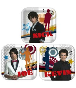 Party Express Jonas Brothers-Dessert Plates