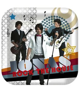 Party Express Jonas Brothers-Dinner Plates