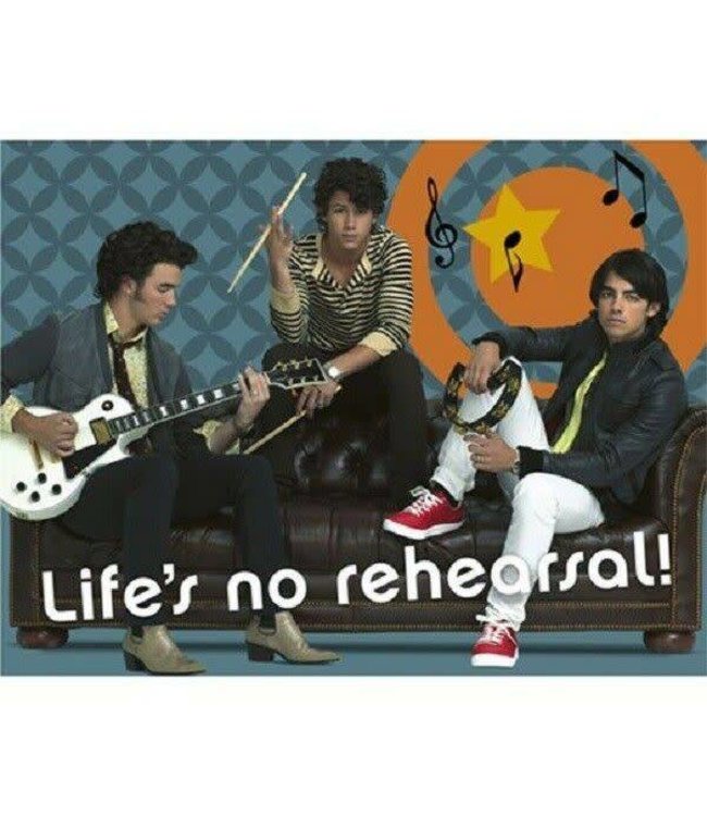 Party Express Invitation Cards - Jonas Brothers /Life's no reharsal