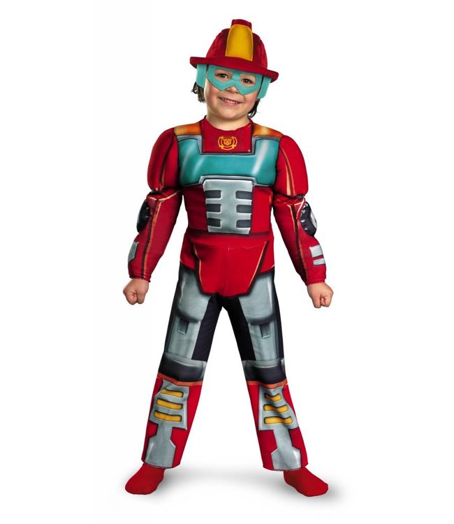 Disguise Heatwave Rescue Bot Toddler Muscle