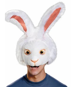 Disguise Headpiece - White Rabbit Adult