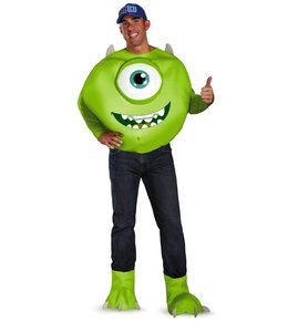 Disguise Mike Monsters Inc. Deluxe Men Costume XXL/Adult