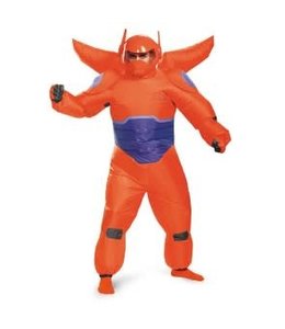 Disguise Red Baymax Inflatable Men Costume OS/Adult