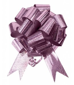 Forum Novelties Pull Bow Holographic Ribbon -  Pink