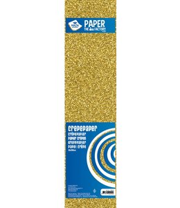 Haza Papier Aluminum Crepe Paper - Gold