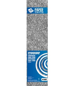 Haza Papier Crepe Paper - Silver