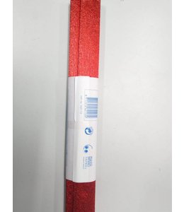 Haza Papier Aluminum Crepe Paper - Red