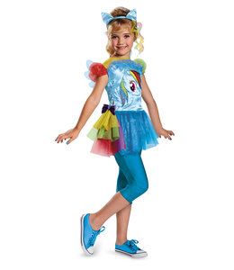 Disguise Hasbro's Rainbow Dash Classic Girls Costume