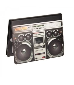 Present Time I Pad Cover Boom Box Photo Print