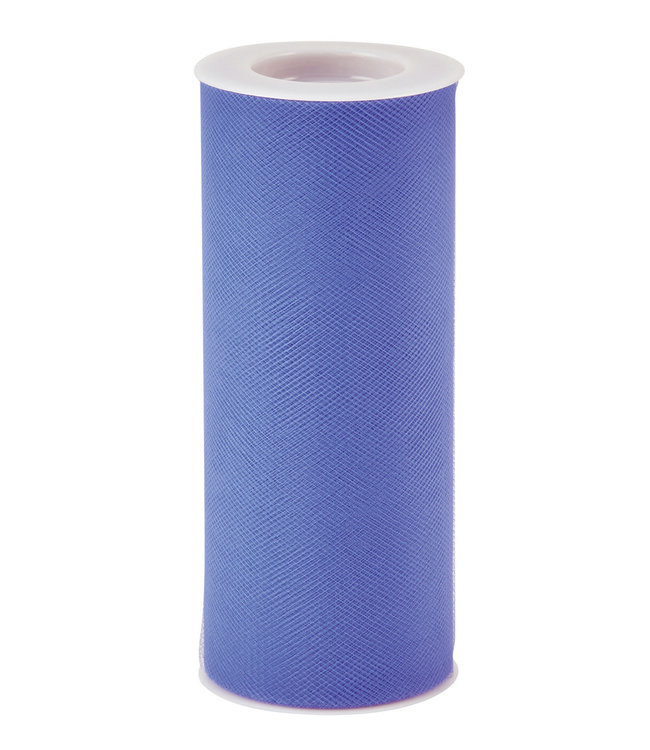 Gift Box Ribbon Tulle 6" Wide -  Blue
