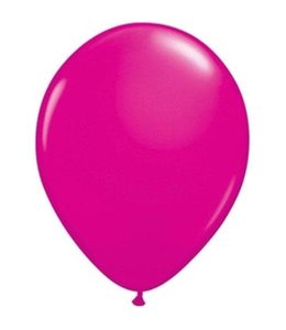 Qualatex 5 Inch Qualatex Latex Balloons 100 ct-Wild Berry