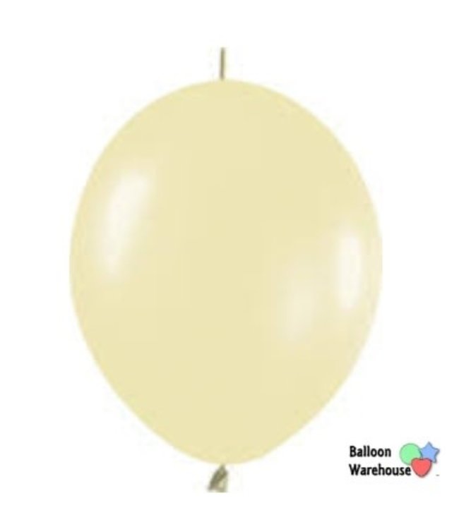 Betallic 12" Betallic Linkoloon Latex 25 ct-Pearl Antique White