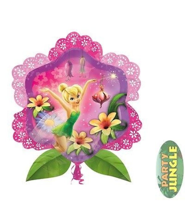 Anagram Tinker Bell Flower SuperShaped Foil Balloon