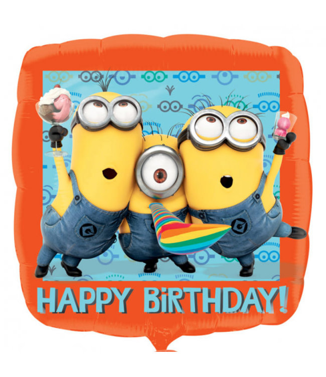 Anagram 18'' Despicable Me Happy Bday