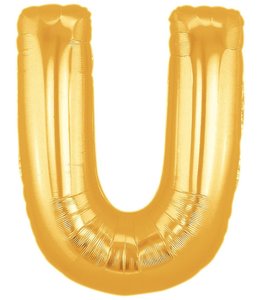 Betallic 40" Letter U Gold