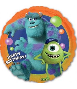 U.S Balloon 17"  Monsters University Birthday Standard