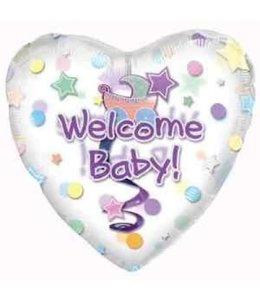 Anagram 32 Inch Mylar Balloon Dangler Welcome Baby