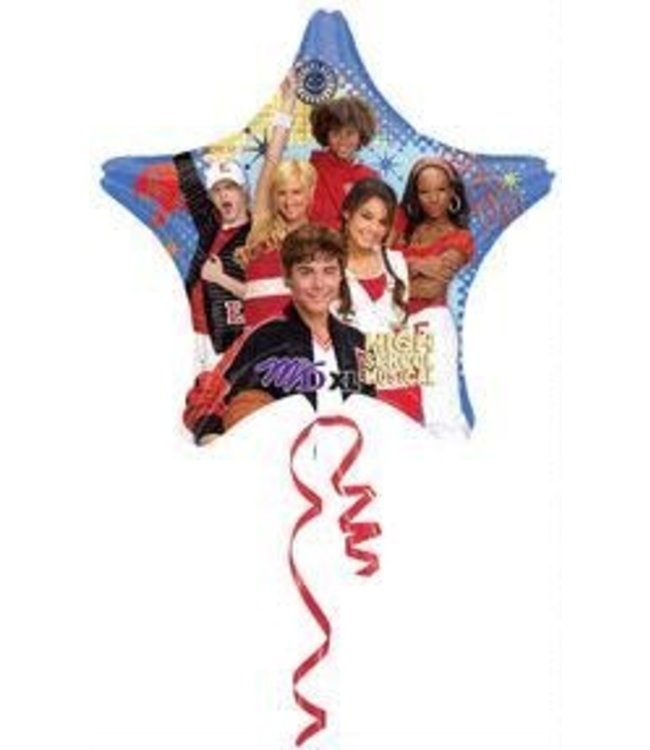 Anagram 19 Inch Mylar Balloon High School Musicar Star